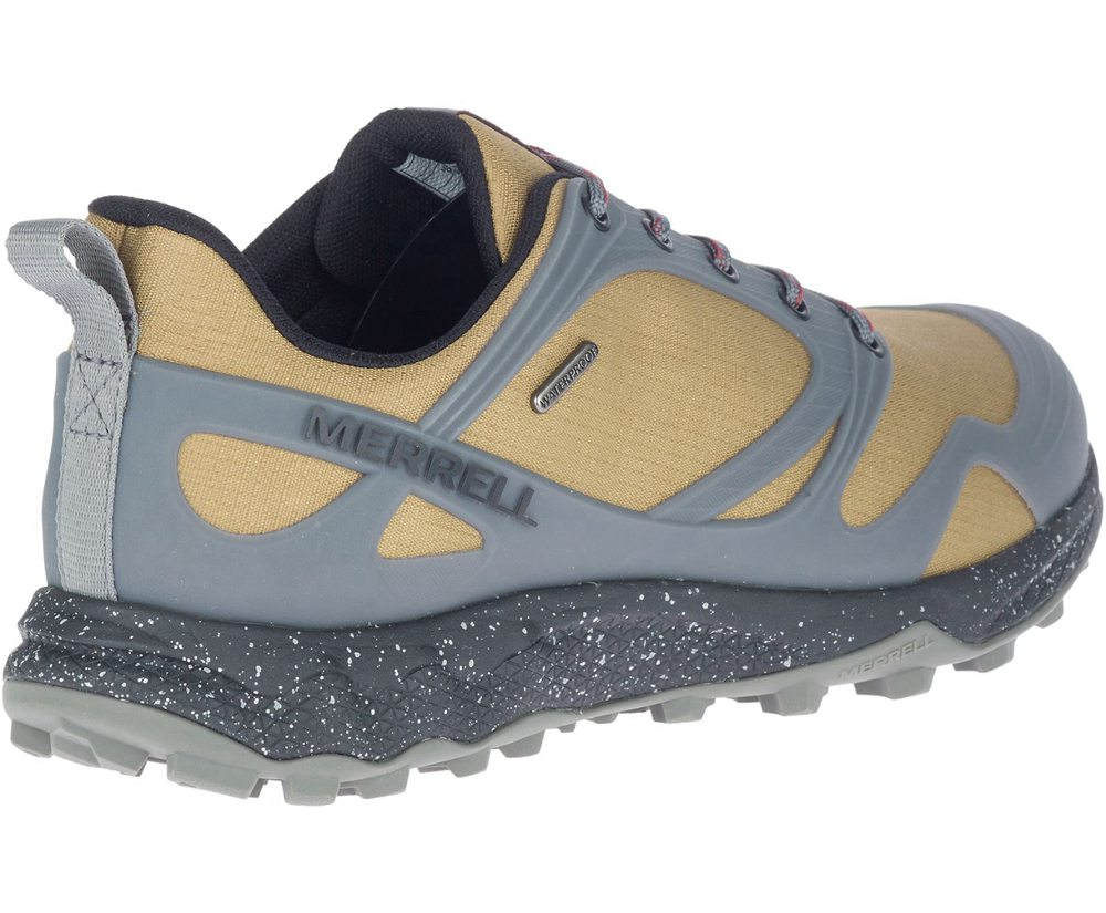 Buty Trekkingowe Merrell Męskie Żółte/Szare - Altalight Waterproof - 038756-HXI